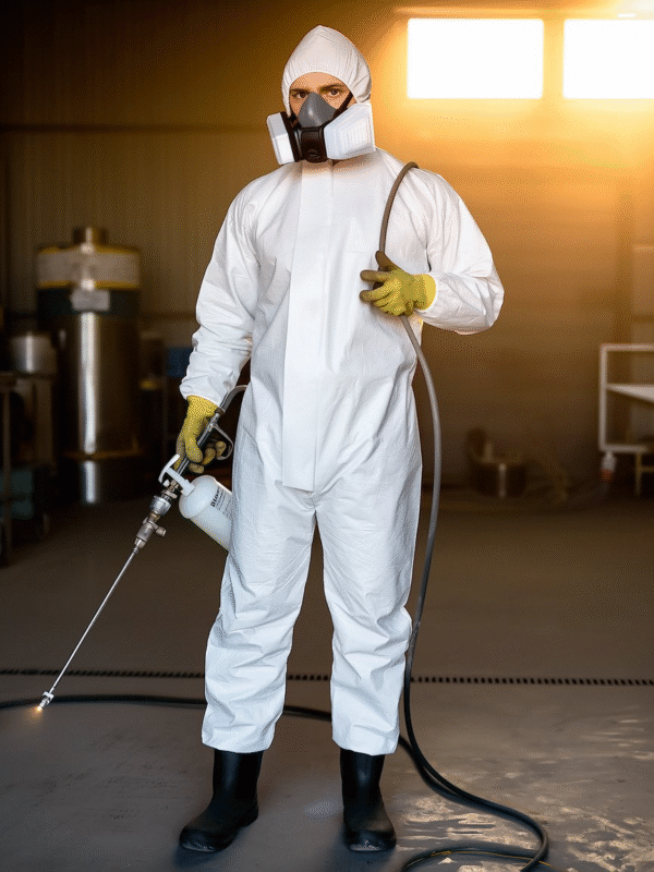 Liquid splash-proof breathable protective clothing YT200